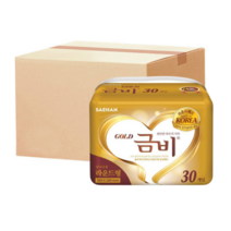 금비 골드 라운드형 속기저귀 30매 8팩