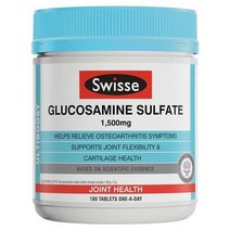 [호주직구] 스위스 Glucosamine 원통 패키지 Sulfate 1500mg 블루 탑 210탭 2팩, 수량, 상세참조
