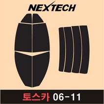 오토맥스 토스카 측후면 세트 국산 열차단 썬팅필름 썬팅지, 5%(가장진한농도), 토스카(2006-2011), 한국GM