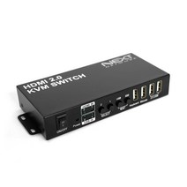 넥스트 NEXT-7202KVM-4K 2대1 USB HDMI Ver2.0 KVM 스위치 스위칭허브/서버-KVM, 선택없음