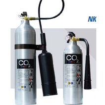 CO2 소화기 2.3KG 이산화탄소 알루미늄 한국산, 1개