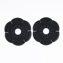 차량용 자동차 와이퍼 2pcs 앞 유리 구멍 보호 커버 방진 보호 하단 슬리브 잎 파편 방지 커버, 2pcs 블랙