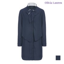 올리비아로렌 스카프배색 블라우스 VOCNLUM4136