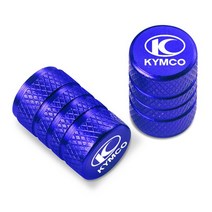 KYMCO Xciting 250 300 400 AK550 CT250 CT300 S400 다운타운 바이크 오토바이 타이어 밸브 에어 포트 스템 커버 캡 플매트 카펫 러그 CNC 액세, [05] 파란