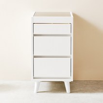 호두데코 나우 LPM 400 아일랜드 서랍장 / 드레스룸 슬림 틈새 서랍장, 올화이트