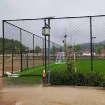 실내 축구장 경기장 코트장 보호 울타리 그물망, 높이 3미터 및 가로 막대 2개 세트