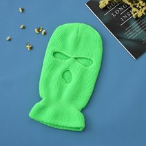 남성 스키모자 남성용 3 홀 니트 바라클라바 비니 17 색상 단색 야외 힙합 스키 마스크 해골 모자 가을 겨울, 01 싱글 사이즈, [03] 03