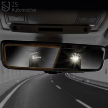 [JS AUTOMOTIVE] BMW 6시리즈 GT 백미러 야간운전 빛차단 보호필름 커버 지문방지 투명스티커 랩핑 몰딩 셀프 인테리어, 투명 룸미러필름(507)