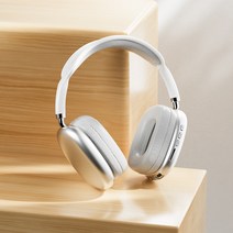 Fowod P9 노이즈캔슬링 블루투스 5.1 무선 헤드셋, 화이트