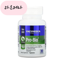 홈쇼핑 엔자이메디카 프로 바이오 100억 유산균 30베지캡슐 고초균 바실러스 서브틸리스 락토바실러스 불가리쿠스 살리바리우스 애시도필러스 파라 카제이 람노서스 플란타럼, 1개, 30개