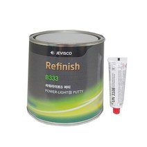 제비스코 JEVISCO 제비 아연퍼티 폴리퍼티 파워라이트 S퍼티 2.25L, 2250ml