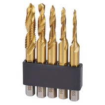 이엑스파워 육각 탭핑 드릴비트 나사기리 전동공구용 (드릴과탭작업을 한방에), 드릴탭세트 EDT-5