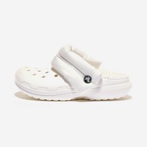 크록스 클래식 라인드 네오 퍼프 클로그 WHITE 샌들 슬리퍼 국내매장품