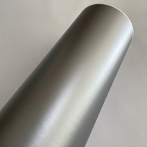 메탈릭 매트 실버 크롬 브러시드 비닐 자동차 랩 오토바이 스쿠터 DIY 스타일링 접착 필름 시트 스티커 기포 포함, Matte Silver_20cm x 152cm
