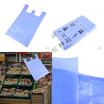 일반 봉투 4호(100매) 1봉 33X55CM 청색 재활용봉투 재활용비닐봉투