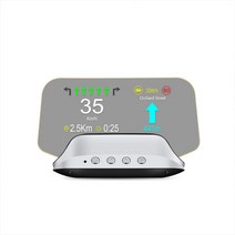 자동차 헤드 업 디스플레이 범용 OBD2 GPS 듀얼 시스템 HUD 프로젝터 디지털 과속 경고 알람 속도계 MPH KM/H 엔진, [01] M7 OBD2 and GPS