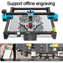 레이저마킹기 소형레이저각인기 레이저각인 Twotrees 업그레이드 레이저 조각 기계 tts-55 1540w 금속 cnc 레이저 조각기 기계 라우터 나무 가죽 절단기 wifi, tts-25 15w, 우리를