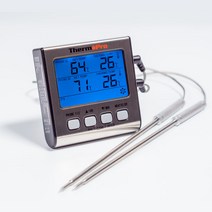 셀링온 고기온도계 탐침 심부 오븐 요리용 스테이크, DUAL 탐침형 조리용 온도계