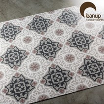 클린업 라주아 패턴 코일 현관매트