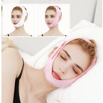 불독살 제거 리프팅 뮤잉운동 기구 안면비대칭 교정기 교정기구 입벌리고잘때 턱살 마스크, 화이트