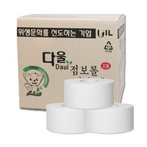 다울 2겹 점보롤 화장지 200m, 16롤, 1팩