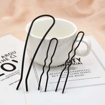 EZ U핀타입 스틸 헤어 빗핀/올림머리 업스타일, U핀타입빗핀, U타입빗핀-대12cm