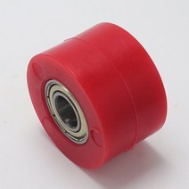 자전거 체인 텐셔너 텐션 chain 810mm pulley roller 슬라이더 휠 가이드 crf yzf exc rmz klx enduro 먼지 거리 오토바이호환 225, 빨간색 10mm