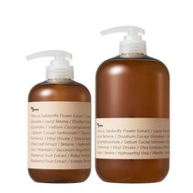 빅그린 천연 약산성 비건샴푸 500+ 1000ml 히비스커스
