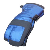 삼지장갑 스노우보드 스키 장갑 스노 보드 스케이트 벙어리 따뜻한 Andes 새로운 등산 세 손가락 터치 스크린 플러스 벨벳 겨울 야외 방수 부동액 마이너스 10도, 파란색 l 번호