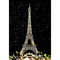 아트조이 DIY 스크래치 나이트뷰, J-14 에펠타워