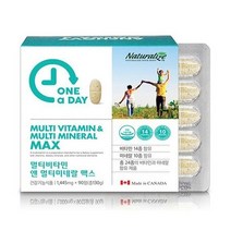 네추럴라이즈 원어데이 멀티비타민 앤 멀티미네랄 맥스 90정 3개월분 건강기능식품 건강기능식 건강식품