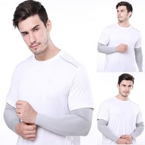 오래달리기 쿨토시 아이스토시 냉장쿨토시 자전거 자외선차단 운동 팔토시 자전거용품 버프 멀티스카프, C타입/그레이