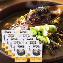 (원조) 신내 양평서울해장국 큰아들집 양평해장국 파우치 400g, 10개