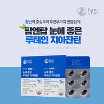 안구 망막 노화 노안 안압 시린 답답한 아픈 눈 에 좋은 루테인 지아잔틴 영양제 식물성 연질 캡슐 남자 여자 필수, 2BOX(2개월분)