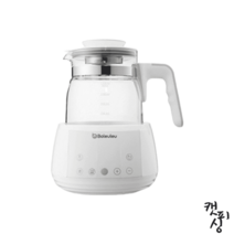 보르르 분유포트 전기 커피포트 대용량 1300mL, 화이트색상