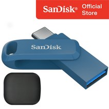 샌디스크 USB 메모리 SDDDC3 네이비 C타입 OTG 3.1 대용량 / USB 전용 케이스, 256GB