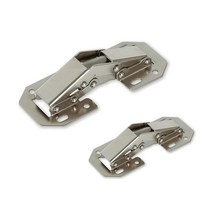 디데이마트 경첩 가구경첩 싱크대경첩 가구자석 푸쉬풀 아웃도어 댐퍼 댐핑경첩 무보링경첩 욕실장 미니경첩 장농 165도 180도경첩, 무보링 경첩(소)