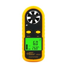 풍량계 풍향풍속계 디지털 풍속계스마트 센서 AR816 + 휴대용 디지털 LCD 풍속 풍속계 측정기 공기 속도, As picture