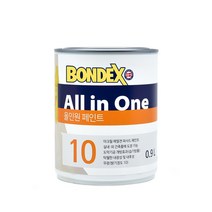 본덱스 올인원 페인트 (0.9L) 아크릴 수성페인트 건물외벽 베란다 실내외, 칠리레드우드