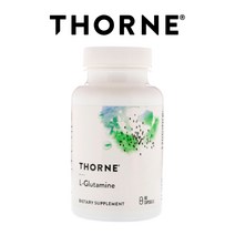 쏜리서치 Thorne Research Glutamine L 글루타민 아미노산 운동선수 영양제 90 캡슐