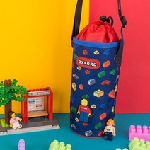 OD0103 옥스포드 패턴 물병크로스, 네이비, 1개