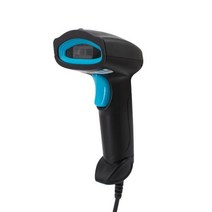 가성비 휴대성 2D 바코드 스캐너 핸드 헬드 1D 2D QR 리더 영수증 휴대용 USB 스토어 인벤 POS 터미널 용 유선 호환, 01 HBA-U2-Wired