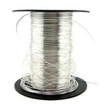 실버 와이어 20개 DIY 솔리드 9999 스털링 팔찌 목걸이 귀걸이 고급 보석 가공, 1.5mmx100cm