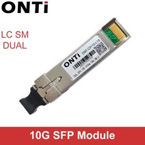 10G 이중 10/40/80KM SFP 모듈 SM LC 단일 모드 광학 Cisco/Mikrotik 스위치와 호환 가능, [03] 1pcs 20km 1310nm