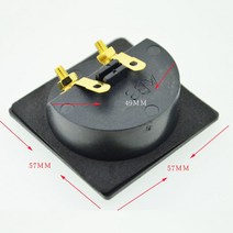 스피커부품 양방향 스피커 박스 터미널 바인딩 포스트 컵 DIY 홈 카 스테레오 스크류 커넥터 서브 우퍼 플러그