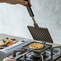 사각 와플메이커 카페 업소용 크로플 제조기 영업용 디저트