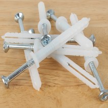 칼브럭 소량 칼블럭 콘크리트못 타격앙카 나사못 37mm 44mm 55mm 70mm 75mm 95mm 110mm, 6x25x55mm(16개)