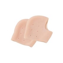깔창 중족골 양털 평발아치 오다리 뒤꿈치 보호대 부드러운 실리콘 패드 발 박차 양말 건성 피부 방지 쿠션 젤 통증 감소, Beige
