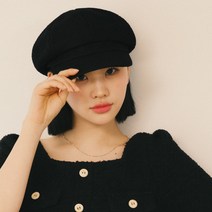 라핑 시원한 여름 여성 빵모자 고급 팔각모 헌팅캡