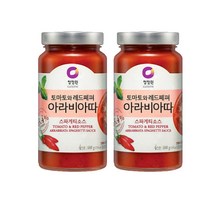 청정원 아라비아따 스파게티 소스, 600g, 2개